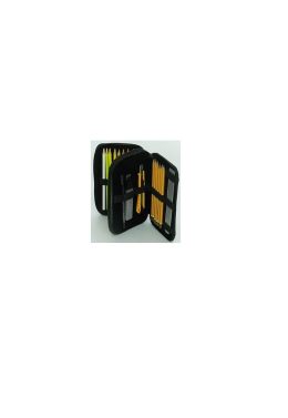 Estojo 2 Ziper p/30 Lugares 1377 Stylustec